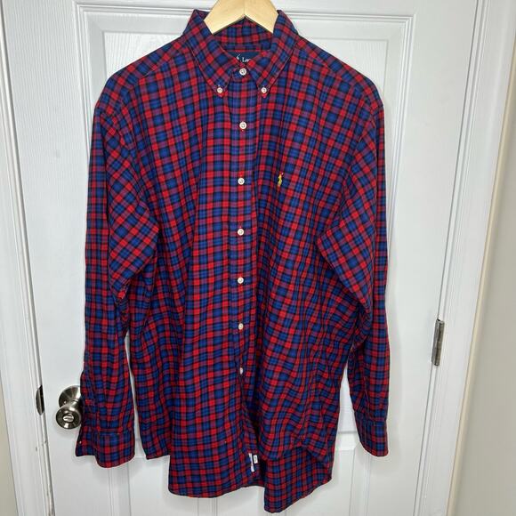 Ralph Lauren Men's button down Size Large Classic Fit - Picture 1 of 7